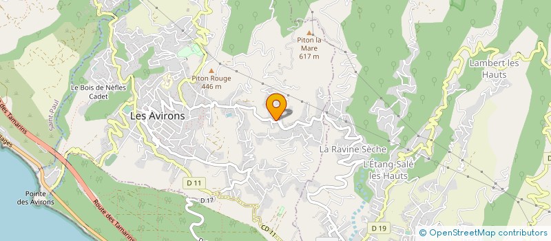 localisation de l'entreprise MONSIEUR NOSHAD ALI KAWA  LES AVIRONS