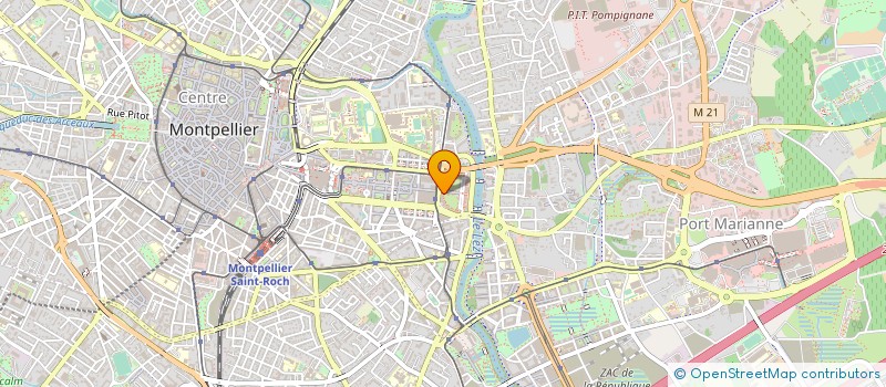 localisation de l'entreprise MONSIEUR NOSRAT PIRAEYEHGAR à MONTPELLIER