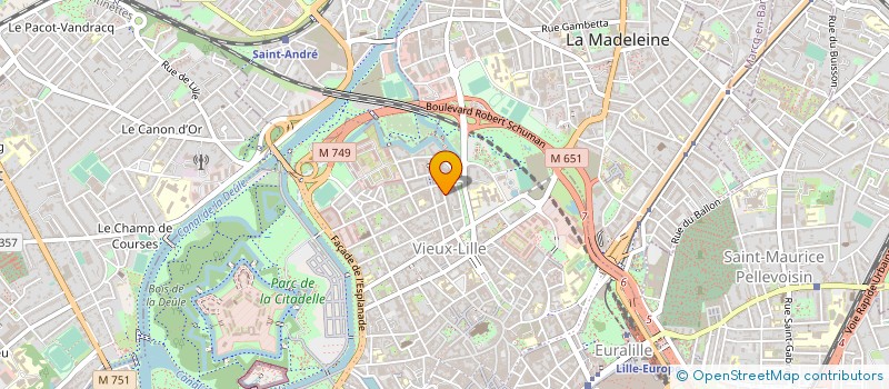 localisation de l'entreprise MONSIEUR NOTTET NOTTET à LILLE
