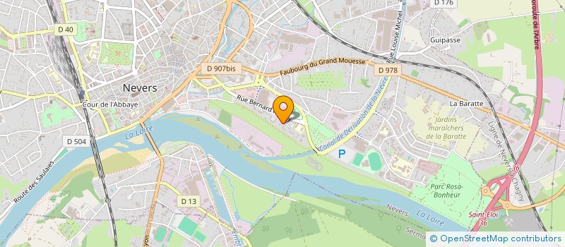 localisation de l'entreprise MONSIEUR NOUA DIAKITE à NEVERS