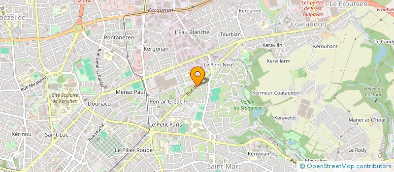 localisation de l'entreprise MONSIEUR NOUAILI KHALED à BREST