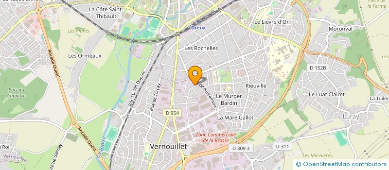 localisation de l'entreprise MONSIEUR NOUAIM BAHLOUL à VERNOUILLET