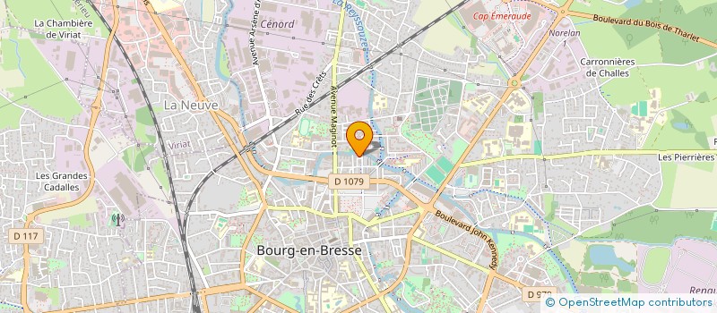 localisation de l'entreprise MONSIEUR NOUAM CHFIRI  BOURG-EN-BRESSE