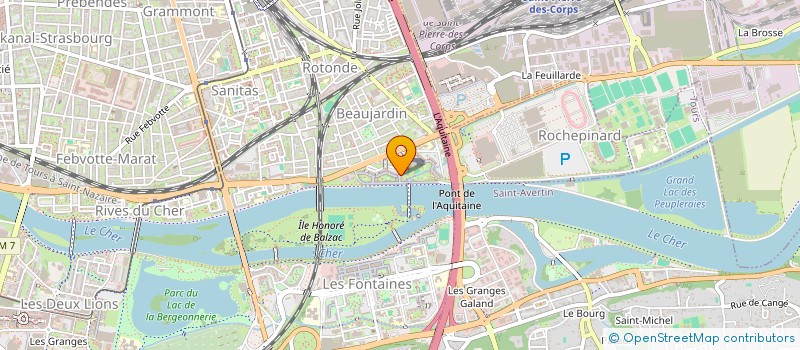 localisation de l'entreprise MONSIEUR NOUAMANE CHERKAOUI  TOURS