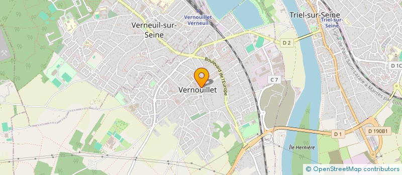 localisation de l'entreprise MONSIEUR NOUAMANN ZRHIBI à VERNOUILLET