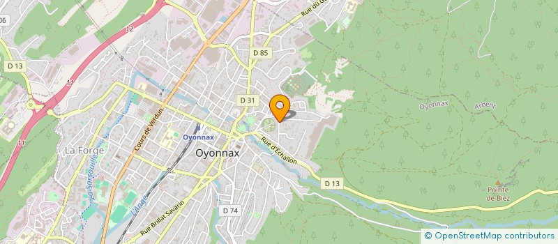 localisation de l'entreprise MONSIEUR NOUARI KHELALFA à OYONNAX
