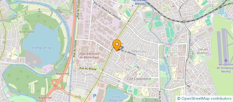 localisation de l'entreprise MONSIEUR NOUBARABAYE TODJINAN à STRASBOURG
