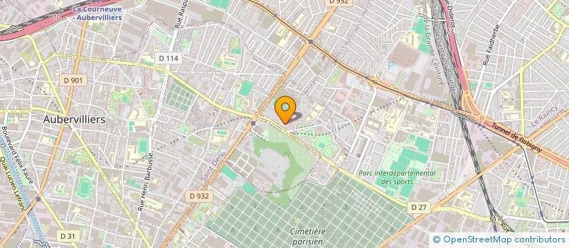 localisation de l'entreprise MONSIEUR NOUGO FOFANA  PANTIN