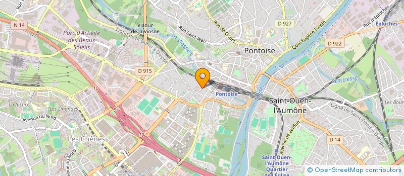 localisation de l'entreprise MONSIEUR NOUH TOUZI  PONTOISE