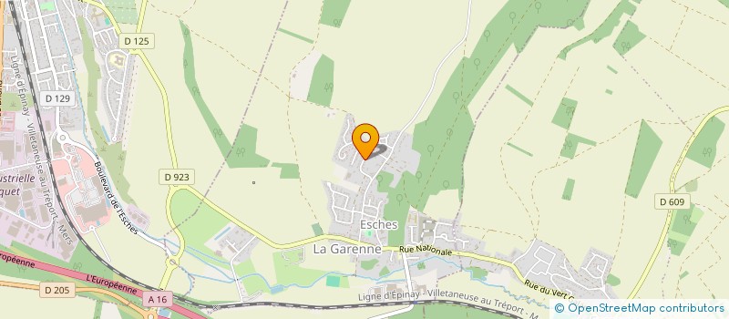 localisation de l'entreprise MONSIEUR NOUHA DIAKITE  ESCHES