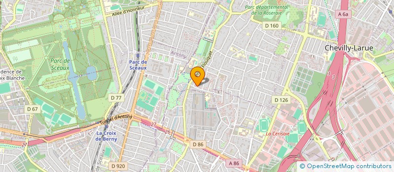 localisation de l'entreprise MONSIEUR NOUHA NIAKATE  L'HAY-LES-ROSES