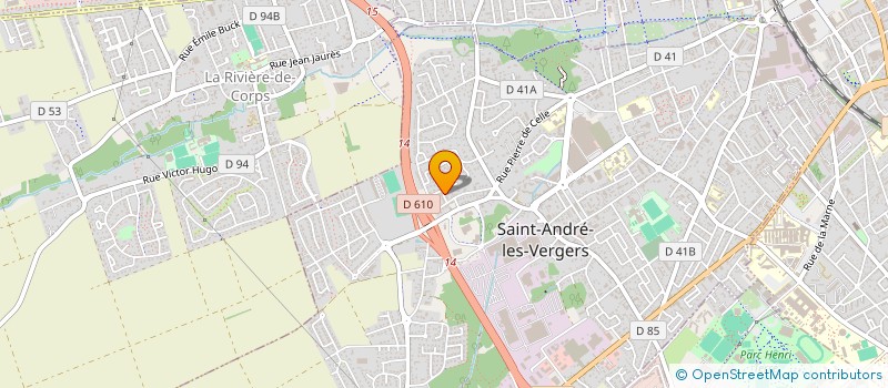 localisation de l'entreprise MONSIEUR NOUHA SOUMARE  SAINT-ANDRE-LES-VERGERS