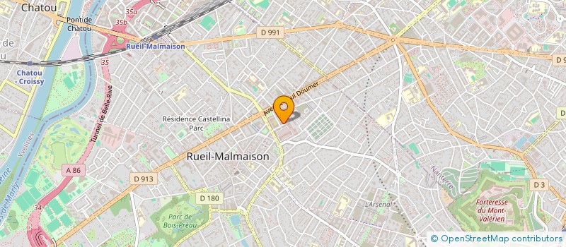 localisation de l'entreprise MONSIEUR NOUHA SOUMARE à RUEIL-MALMAISON