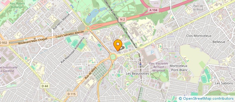 localisation de l'entreprise MONSIEUR NOUHA TANDIA  AULNAY-SOUS-BOIS