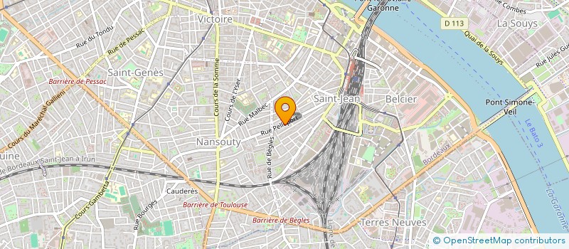 localisation de l'entreprise MONSIEUR NOUHAN DIAKITE  BORDEAUX