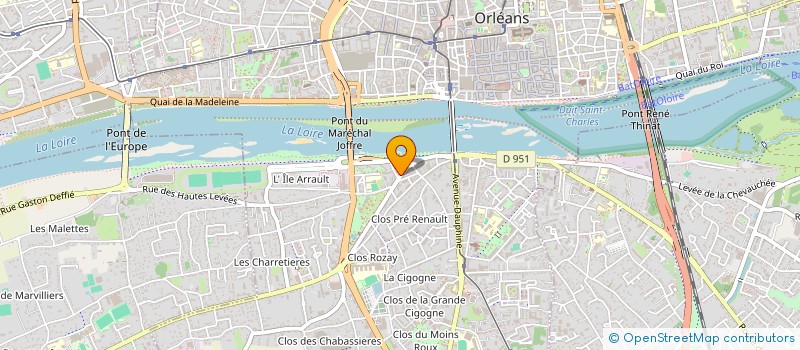 localisation de l'entreprise MONSIEUR NOUHAN DIOMANDE à ORLEANS