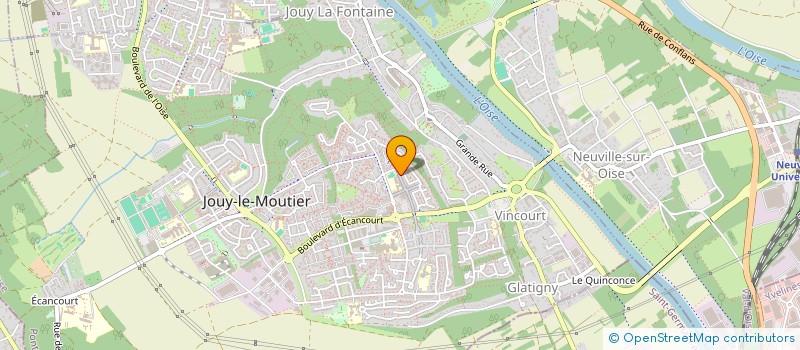 localisation de l'entreprise MONSIEUR NOUHAN KABA  JOUY-LE-MOUTIER