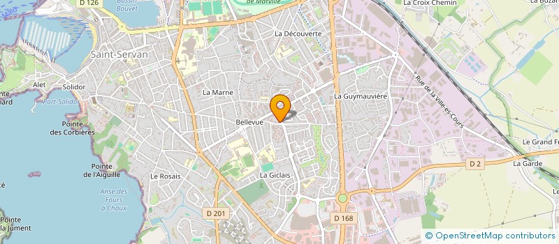 localisation de l'entreprise MONSIEUR NOUHAN KEITA  SAINT-MALO