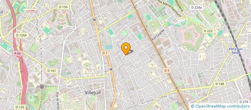 localisation de l'entreprise MONSIEUR NOUHO SYLLA à VITRY-SUR-SEINE