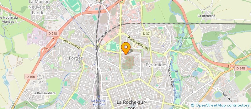 localisation de l'entreprise MONSIEUR NOUKPO AKLO à LA ROCHE-SUR-YON