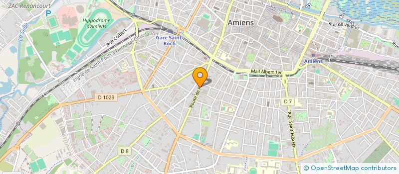 localisation de l'entreprise MONSIEUR NOUMA DOUMBIA  AMIENS