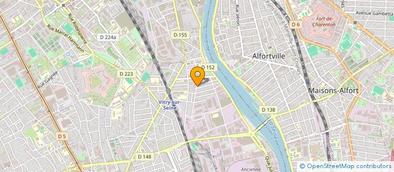 localisation de l'entreprise MONSIEUR NOUMA SOBEL  VITRY-SUR-SEINE