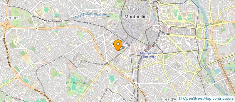 localisation de l'entreprise MONSIEUR NOUMOUFA KONATE à MONTPELLIER