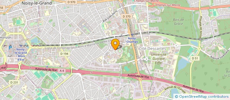 localisation de l'entreprise MONSIEUR NOUNAGNON EHAHOUN  NOISY-LE-GRAND