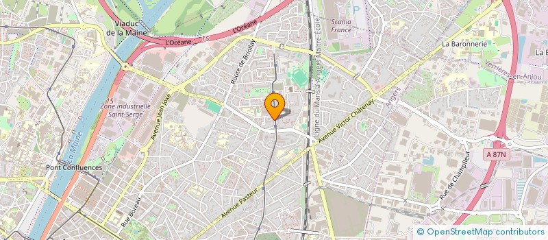 localisation de l'entreprise MONSIEUR NOUNKE DIAKITE à ANGERS