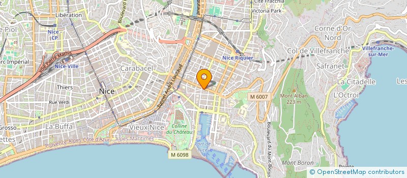 localisation de l'entreprise MONSIEUR NOUNOU SYLLA à NICE