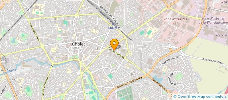 localisation de l'entreprise MONSIEUR NOUR ADAM AHMED à CHOLET