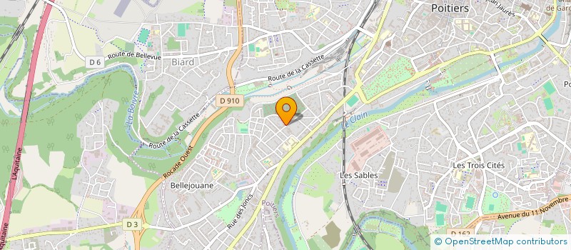 localisation de l'entreprise MONSIEUR NOUR AMOURI  POITIERS