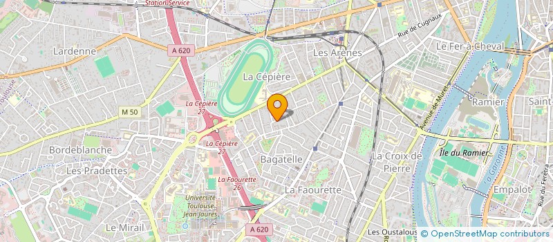 localisation de l'entreprise MONSIEUR NOUR BENMERIEM à TOULOUSE