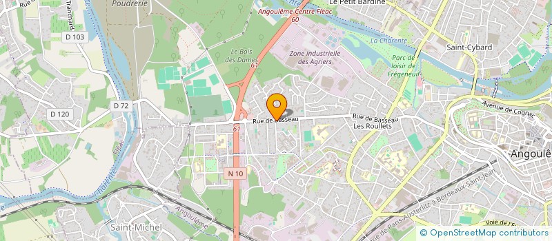 localisation de l'entreprise MONSIEUR NOUR CHERIF à ANGOULEME