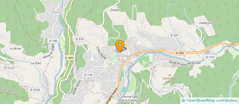 localisation de l'entreprise MONSIEUR NOUR-EDDIN BAICH  LE VIGAN