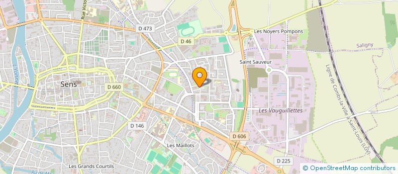 localisation de l'entreprise MONSIEUR NOUR-EDDINE AZMI  SAINT-CLEMENT