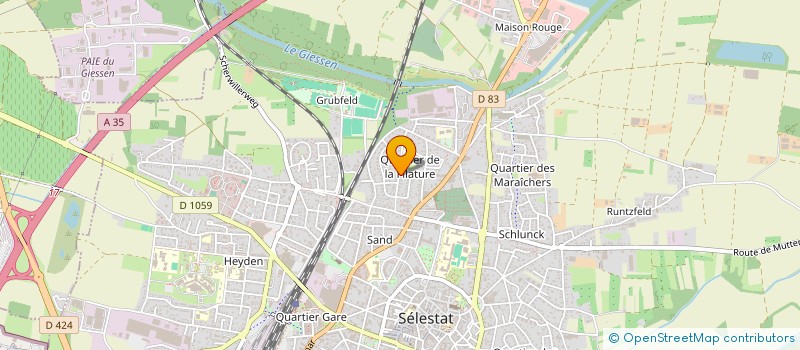 localisation de l'entreprise MONSIEUR NOUR-EDDINE BELHIDAOUI à SELESTAT