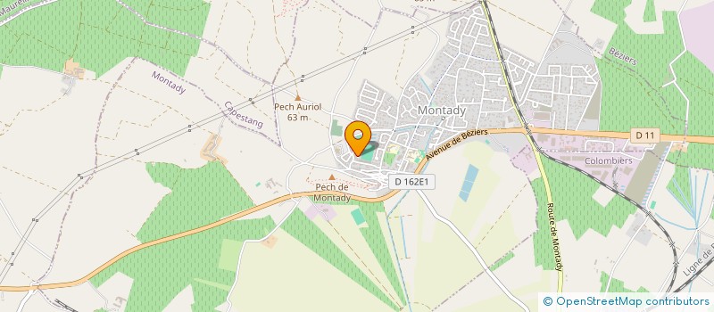 localisation de l'entreprise MONSIEUR NOUR-EDDINE BOUAZZAOUI  MONTADY