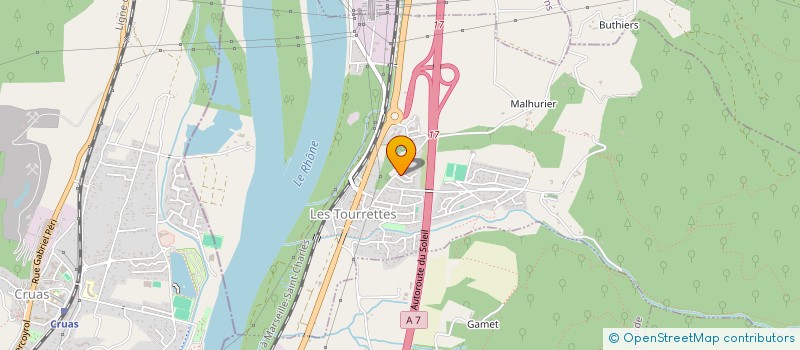 localisation de l'entreprise MONSIEUR NOUR EDDINE BOUCHIKHI  LES TOURRETTES