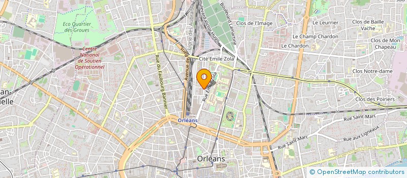 localisation de l'entreprise MONSIEUR NOUR EDDINE BOUYA à ORLEANS