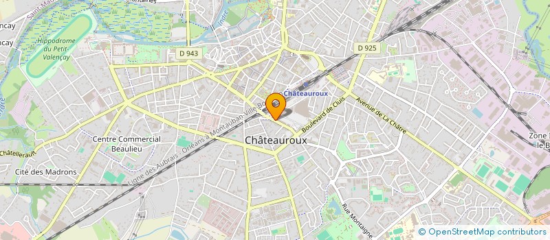 localisation de l'entreprise MONSIEUR NOUR-EDDINE EL BOUZIDI à CHATEAUROUX