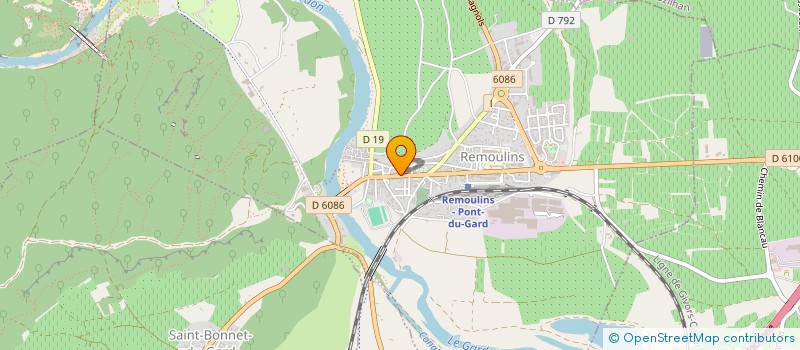 localisation de l'entreprise MONSIEUR NOUR-EDDINE ERRAGRAGUI  REMOULINS