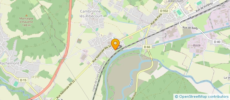 localisation de l'entreprise MONSIEUR NOUR-EDDINE ESSIRAJ  CAMBRONNE-LES-RIBECOURT