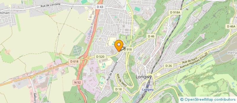 localisation de l'entreprise MONSIEUR NOUR EDDINE FEKIER à LONGWY