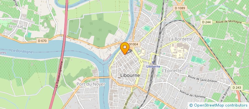 localisation de l'entreprise MONSIEUR NOUR EDDINE HAJJI ARABAT à LIBOURNE