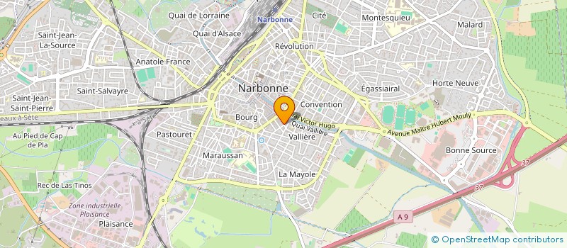 localisation de l'entreprise MONSIEUR NOUR-EDDINE HANDI à NARBONNE