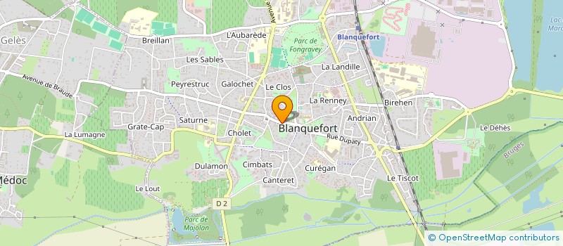 localisation de l'entreprise MONSIEUR NOUR-EDDINE LAMNINI à BLANQUEFORT