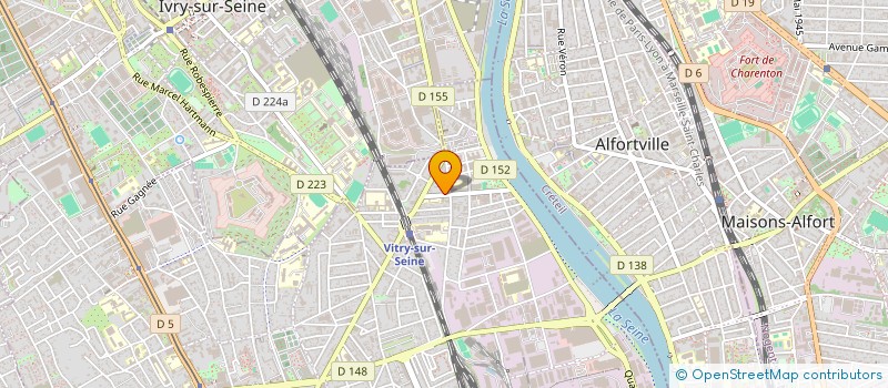 localisation de l'entreprise MONSIEUR NOUR EDDINE LARBI YOUCEF  VITRY-SUR-SEINE