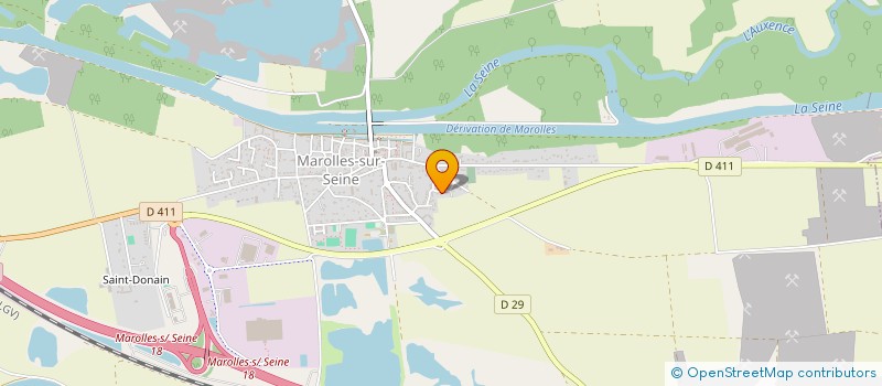 localisation de l'entreprise MONSIEUR NOUR-EDDINE OUHACHI  MAROLLES-SUR-SEINE