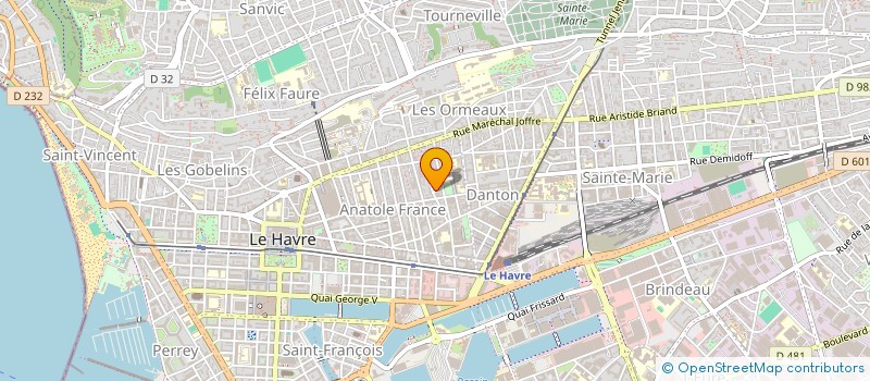 localisation de l'entreprise MONSIEUR NOUR EDDINE SAHNOUNE à LE HAVRE